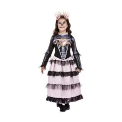 Robe Squelette Senorita Jour Des Morts, Fille