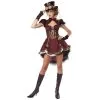 Robe Steampunk Courte Pour Femme