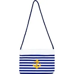 Sac à Main Motifs Marin En Tissu