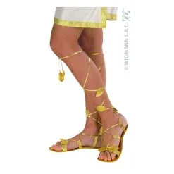 Déguisement Grec Fille 7 Déguisement Grec Fille -Camouflage Soldes Boutique Sandales dorees 4