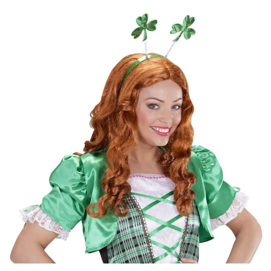 Serre-tête Antennes Trèfles, Saint Patrick 1 Serre-tête Antennes Trèfles, Saint Patrick