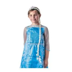 Serre-tête Avec Tresse De Princesse Des Neiges