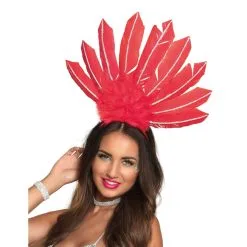 Serre Tête Coiffe Brésilienne Avec Hautes Plumes -Camouflage Soldes Boutique Serre tete coiffe bresilienne avec hautes plumes 46620