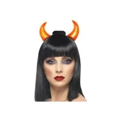 Serre Tête Cornes De Diable Lumineuses