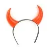 Serre Tête Cornes De Diable Rouge En Plastique