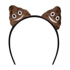 Serre-tête Oreilles émoji Crotte Pour Adulte