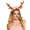 Serre-tête Renne Fleuri Pour Femme