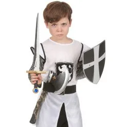 Set Bouclier, épée Et Hache Médiévale En Plastique -Camouflage Soldes Boutique Set bouclier epee et hache medievale en plastique 13496