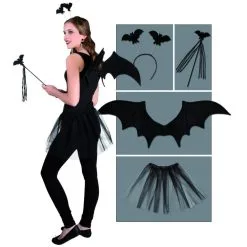 Set D'accessoires Chauve-souris Pour Adulte