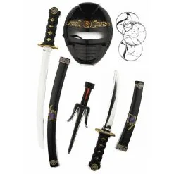 Set D'armes Et Accessoires De Ninja Pour Enfant