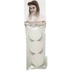 Set De 3 éponges Rondes à Maquillage