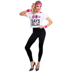 T-shirt 80 S Says Relax Pour Femme Adulte