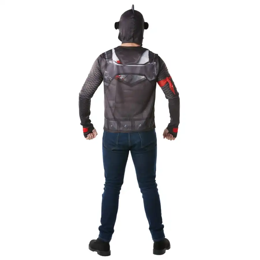 T-shirt Black Knight Pour Adulte, Avec Casque 2 T-shirt Black Knight Pour Adulte, Avec Casque – Image 2