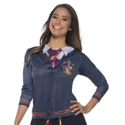 T-shirt D'écolier Gryffondor Harry Potter, Femme