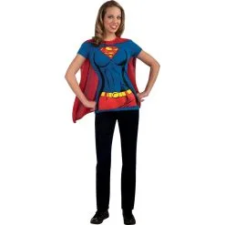 T-shirt De Supergirl Avec Cape