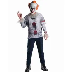 T-shirt Du Clown Ca Pour Adulte Avec Masque