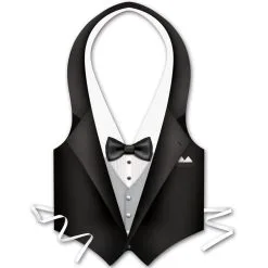 Tablier Imprimé Smoking De Serveur