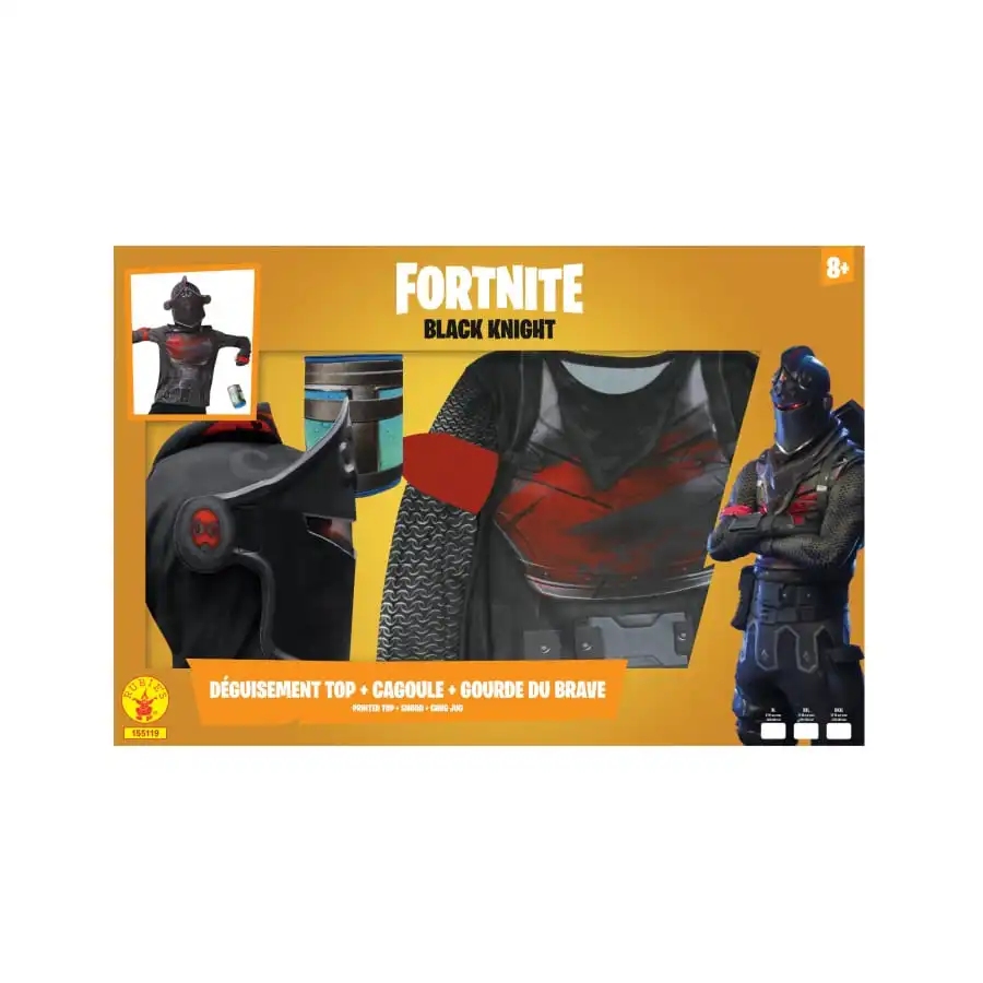 Tenue Black Knight En Coffret, Pour Ado Fortnite 4 Tenue Black Knight En Coffret, Pour Ado Fortnite – Image 4