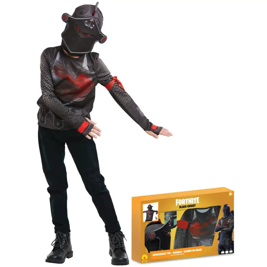 Tenue Black Knight En Coffret, Pour Ado Fortnite 1 Tenue Black Knight En Coffret, Pour Ado Fortnite
