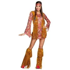 Tenue Courte Peace And Love Hippie Pour Femme