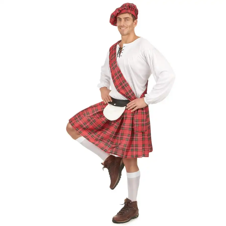 Tenue D'écossais Pour Homme Adulte 2 Tenue D'écossais Pour Homme Adulte – Image 2
