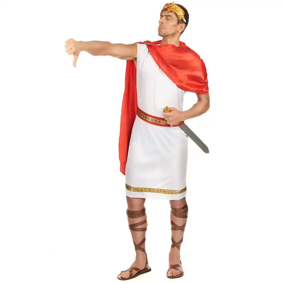 Tenue D'empereur Romain Grande Taille Pour Adulte 2 Tenue D'empereur Romain Grande Taille Pour Adulte â Image 2