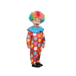 Tenue De Bébé Clown à Pois Colorés