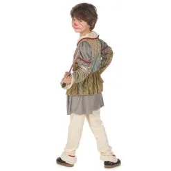 Tenue De Clown Vintage Halloween Pour Enfant -Camouflage Soldes Boutique Tenue de clown vintage halloween pour enfant 68238