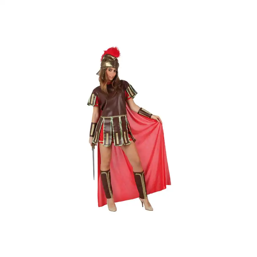 Tenue De Femme Centurion Avec Cape Rouge 1 Tenue De Femme Centurion Avec Cape Rouge