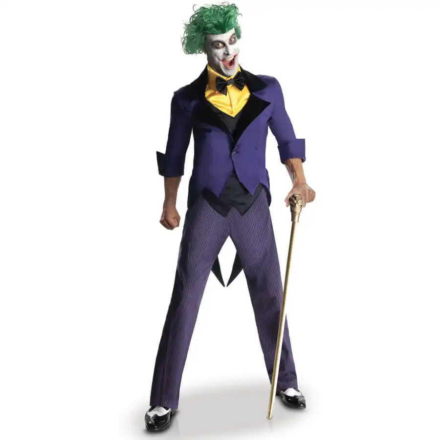Tenue De Joker Pour Adulte, Modèle Luxe 1 Tenue De Joker Pour Adulte, Modèle Luxe