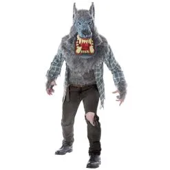 Tenue De Loup Garou Aux Grandes Dents Pour Adulte