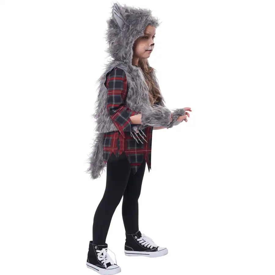 Tenue De Loup Garou Pour Fille 2 Tenue De Loup Garou Pour Fille â Image 2
