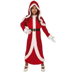 Tenue De Mère Noël Pour Fille