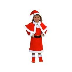 Tenue De Mini Mère Noël Pour Fillette