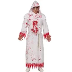 Tenue De Moine Satanique Ensanglanté Pour Adulte