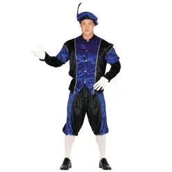 Tenue De Père Fouettard Bleu