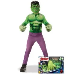 Tenue De Petit Hulk Avec Grandes Mains, En Coffret