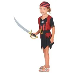 Tenue De Petite Piratesse Noire Et Rouge 8 Tenue De Petite Piratesse Noire Et Rouge -Camouflage Soldes Boutique Tenue de petite piratesse noire et rouge 14824