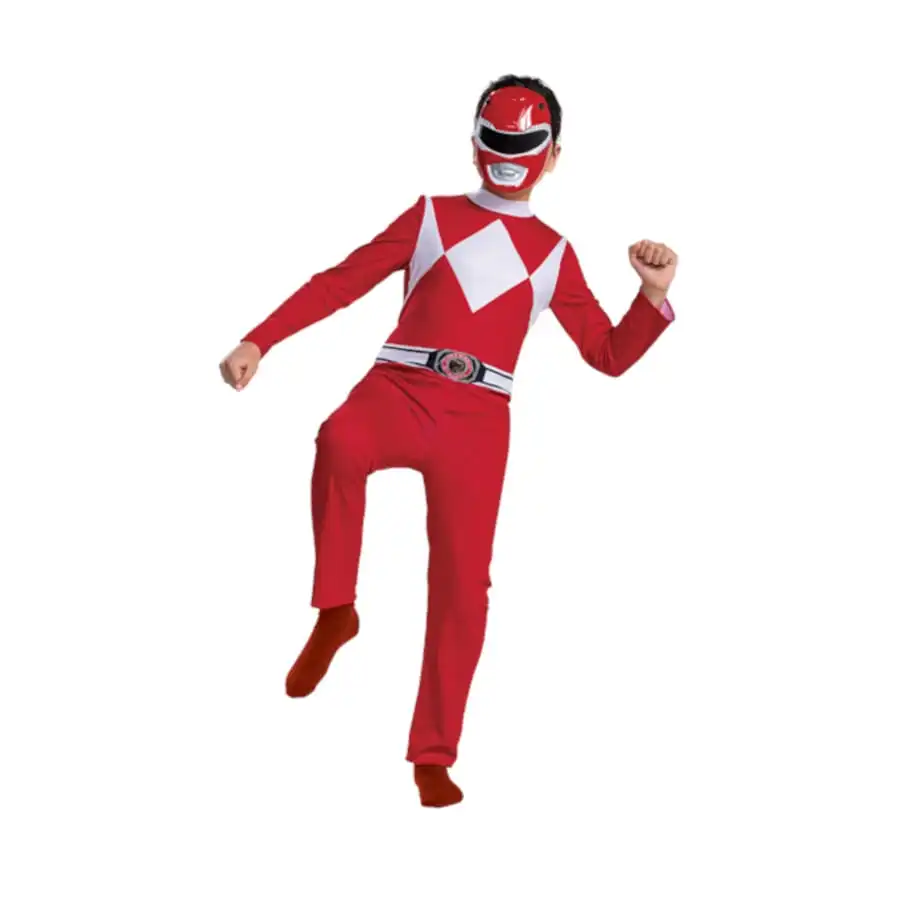 Tenue De Power Rangers Rouge Pour Enfant 1 Tenue De Power Rangers Rouge Pour Enfant