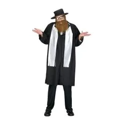 Tenue De Rabbin Pour Adulte