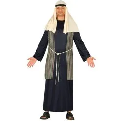 Tenue De Roi Mage Bleu Pour Homme