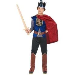 Tenue De Roi Médiéval Pour Enfant