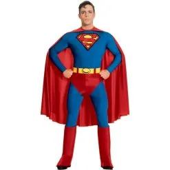 Tenue De Superman Pour Homme Adulte