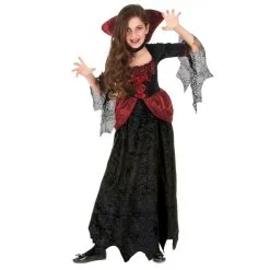 Tenue De Vampire Pour Enfant, Manches Araignées