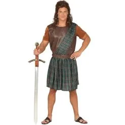 Tenue écossaise Style "Braveheard" Pour Homme