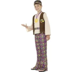 Tenue Hippie Fleurie Pour Enfant 5 Tenue Hippie Fleurie Pour Enfant -Camouflage Soldes Boutique Tenue hippie fleurie pour enfant 2