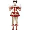 Tenue Lignée Clown Ensanglanté Vintage Pour Femme
