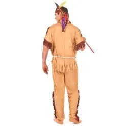 Tenue Marron D'indien Pour Homme Adulte -Camouflage Soldes Boutique Tenue marron d indien pour homme adulte 14495