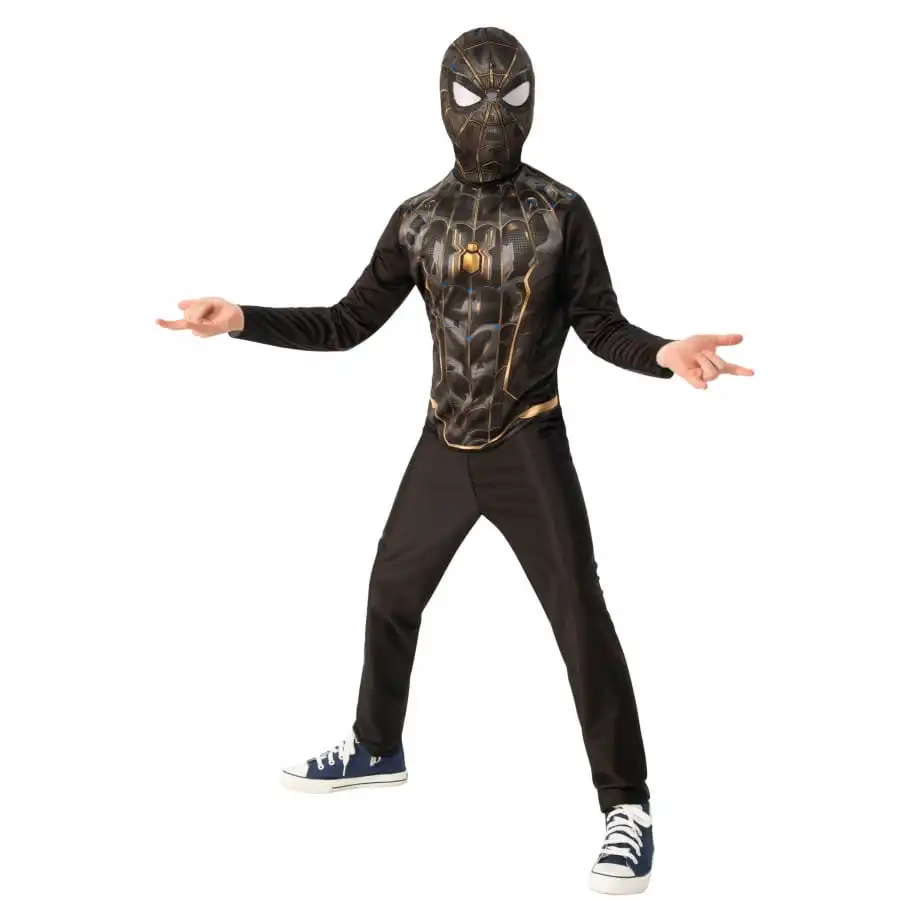 Tenue Noire De Spiderman Pour Enfant, No Way Home 1 Tenue Noire De Spiderman Pour Enfant, No Way Home