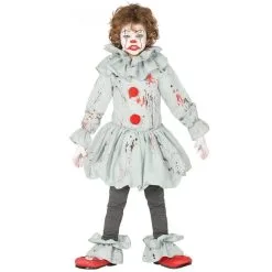 Tenue Rétro D'enfant Clown Tueur